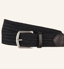 POLO RALPH LAUREN Flechtgürtel  Schwarz XL /125  cm Neu!