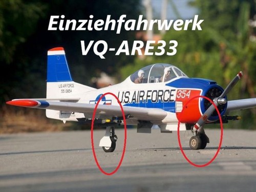 Fahrwerk are33 28 trojan - fahrwerk, t-28