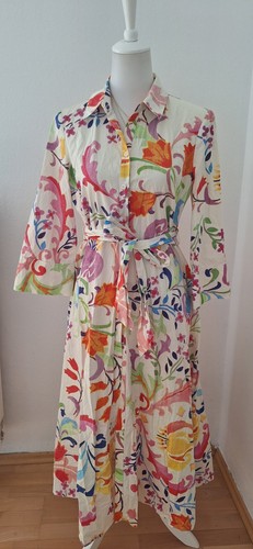 Zara hemdblusenkleid lang - hemdblusenkleid, m