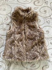 Set Paket Mädchen Gr 140 Fellweste von ZARA