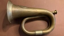 Ausrüstung Militär Messing Signal Trompete Deutsches Reich Preussen 1WK 27x12cm
