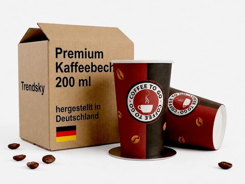 3000x kaffeebecher 200ml - 3000x,