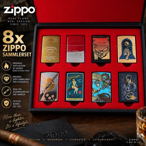 Zippo sammlerset original - sammlerset, |