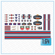 Waterslide Decal 1:64 - 1:43