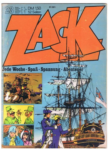 Zack 1972 gut bis - nr.,
