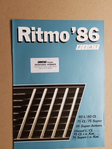 Fiat ritmo 85 - fiat,