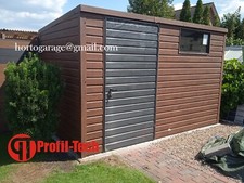 Blechgarage Blechhaus