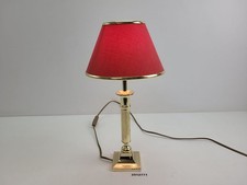 Tischlampe Messing golden