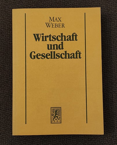 Max weber wirtschaft und - max,