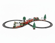 Weihnachtsbaum-Eisenbahn mit