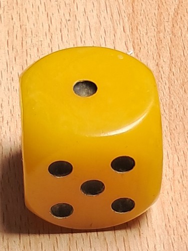 Catalin würfel groß 9cm - würfel,