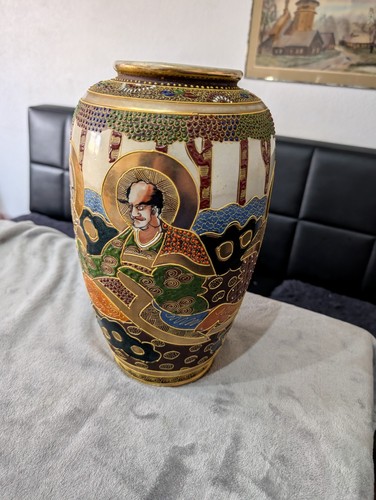 Große japanische satsuma - satsuma, vase