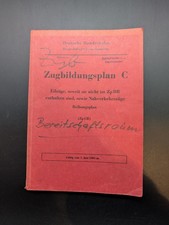 Buch zugbildungsplan - zugbildungsplan, c