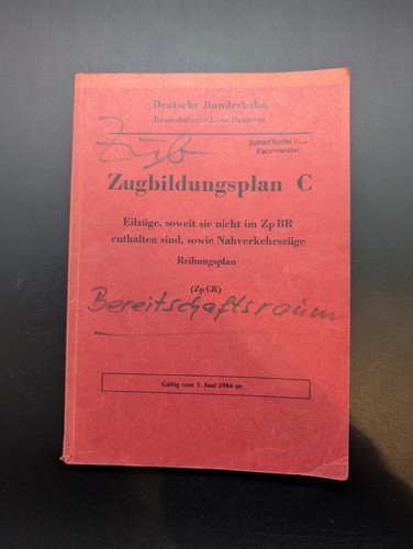 Buch zugbildungsplan - buch,
