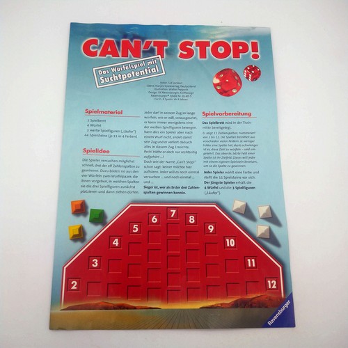 Can stop ravensburger - can't,