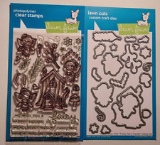 Klarsicht Stempel Lawn Fawn "Frosty Fairy Friends" und passende Stanzen