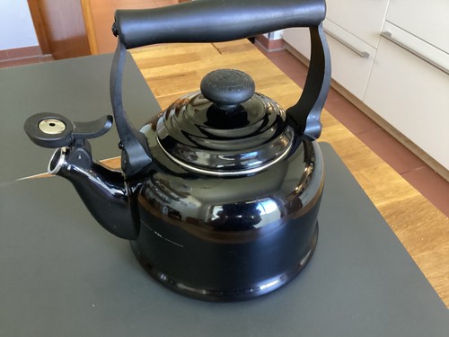 Creuset teekessel schwarz - le,
