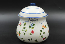 Wellco Design Van Well Marianna edles Porzellan Kaffee Vorratsdose mit Deckel