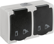 Steckdose 2-fach mit