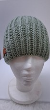 handgestrickte Mütze ,  gemustert