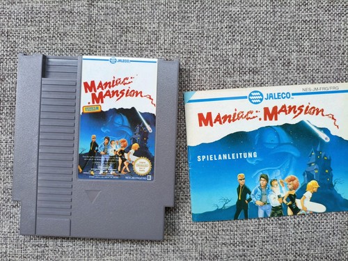 Nes spiel maniac mansion mit - maniac,