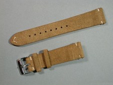 Wildleder Uhrenarmband Braun