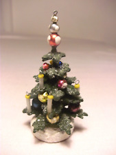 Weihnachtsbaum alt 8cm Puppenstube Christbaum Weihnacht Deko Gablonz Lauscha