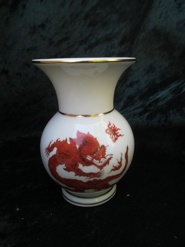 Vase von ilmenau mit orangem - vase,