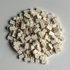100x LEGO® Mauersteine 1x2 Weiß - 98283 White