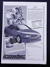 Opel Irmscher Calibra Werbung 