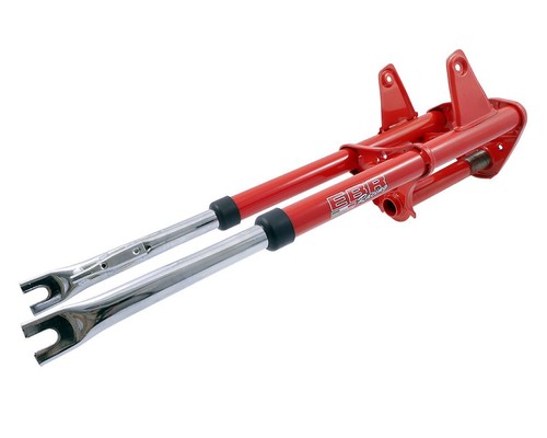 Gabel komplett rot passend - komplett,