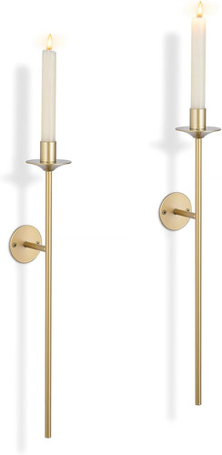 Sziqiqi kerzenhalter wand gold - kerzenhalter,