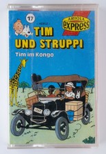 Tim und Struppi - Tim im Kongo (17)- Hörspiel - Kassette - Produktionsfehler