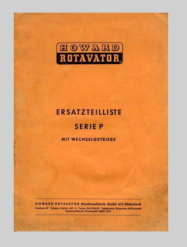 Howard rotavator serie mit - serie,