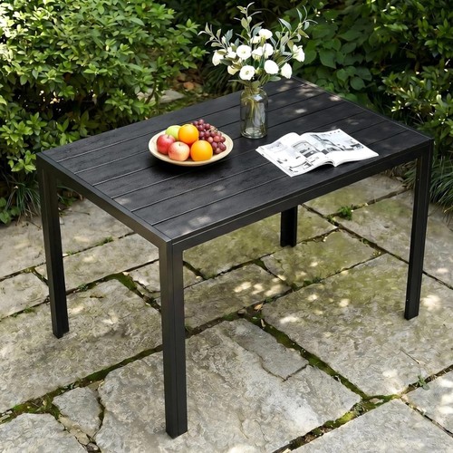Garten tisch aluminium wpc - tisch,, aluminium,