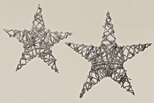 Winterliche Fensterdekoration