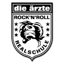 Die Ärzte - Rock n Roll Realschule - Aufkleber / Autoaufkleber - Neu