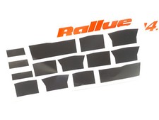 AUFKLEBER MITTELSTEG KÜHLERGRILL FRONTGRILL VW RALLYE GOLF 2 GTI G60 US SYNCRO 