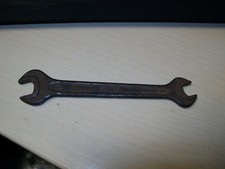 ✅  9/11  WGB Gabelschlüssel DIN 895 Doppel- Maulschlüssel Oldtimerwerkzeug #137