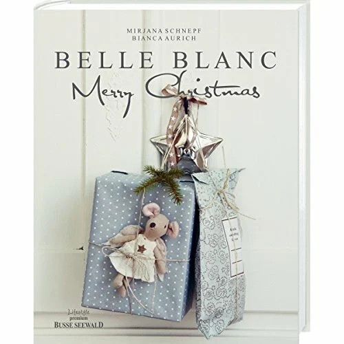 Belle blanc merry christmas - merry,