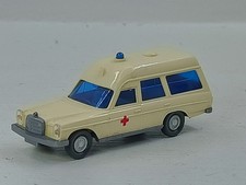 Wiking 1:87  - Mercedes MB Binz 200 Krankenwagen - GK 74/6