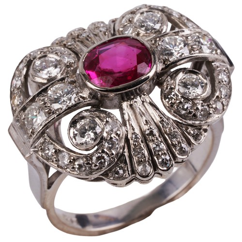 Vintage 87ct rubin - 2,87ct.,