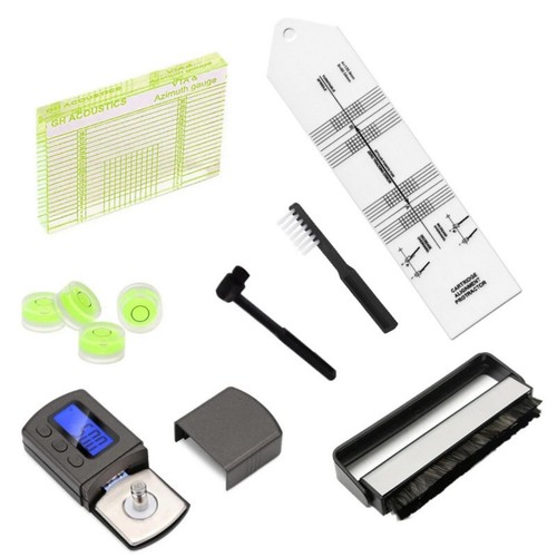 Einstellset mit tonarmwaage - einstellset,