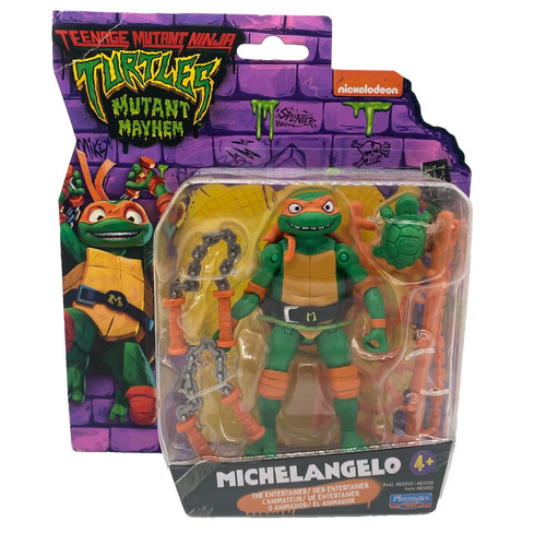Tmnt michelangelo actionfigur - tmnt,