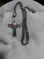 Edelstahl Halskette Kreuz