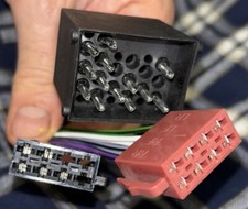 BMW 3er E36 E46 5er E34 E39 X5 Z3 Z8 Mini One Radioadapter ISO Adapter Radio