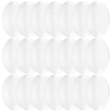 60Pcs DIY Vergrößerungsgläser Bikonvexe Linse Physik-Unterrichtswerkzeug