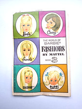 Rarität Mattel Werbe Katalog von 1966 ad pubblicita Katalog catalogue catalogo