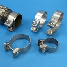 Auspuff Edelstahl Schelle