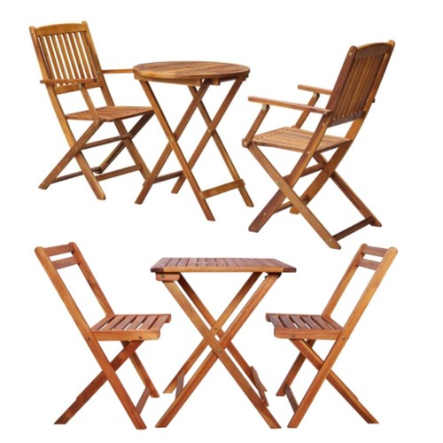 Balkonmöbel set holzmöbel - set,